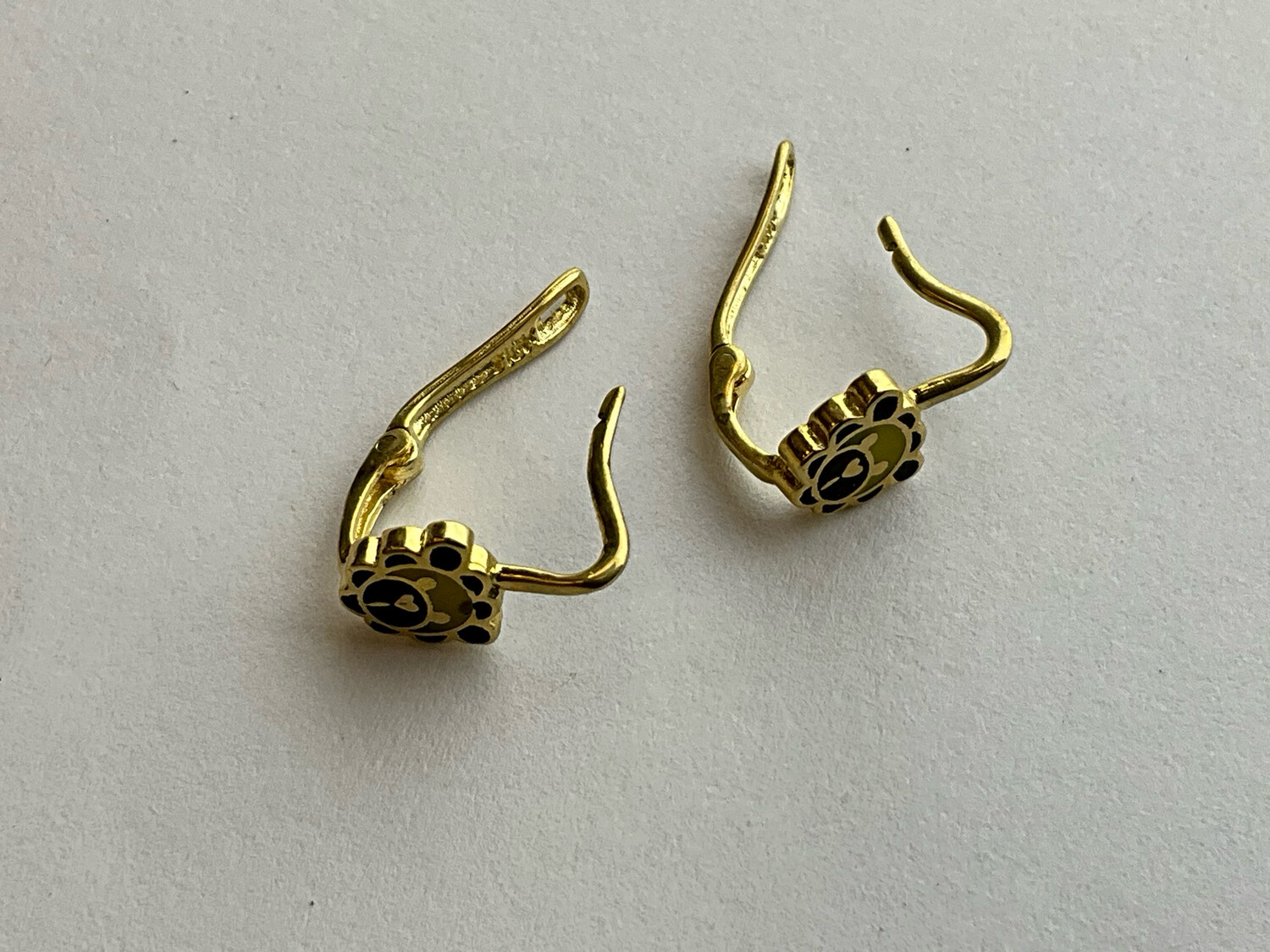 Mädchen Ohrringe 18K Gold 