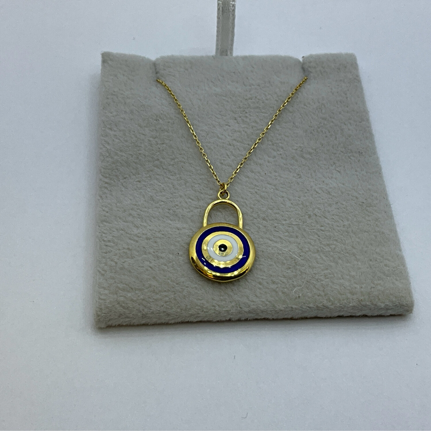 Kette mit Anhänger 18K Gold läng 44 cm 