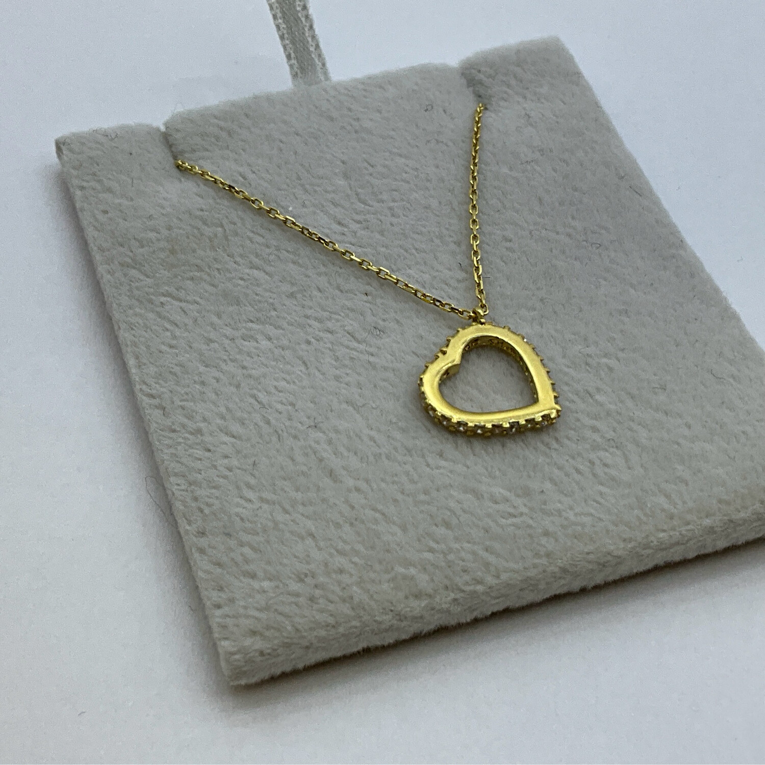 Kette mit Anhänger 18K Gold läng 46 cm 