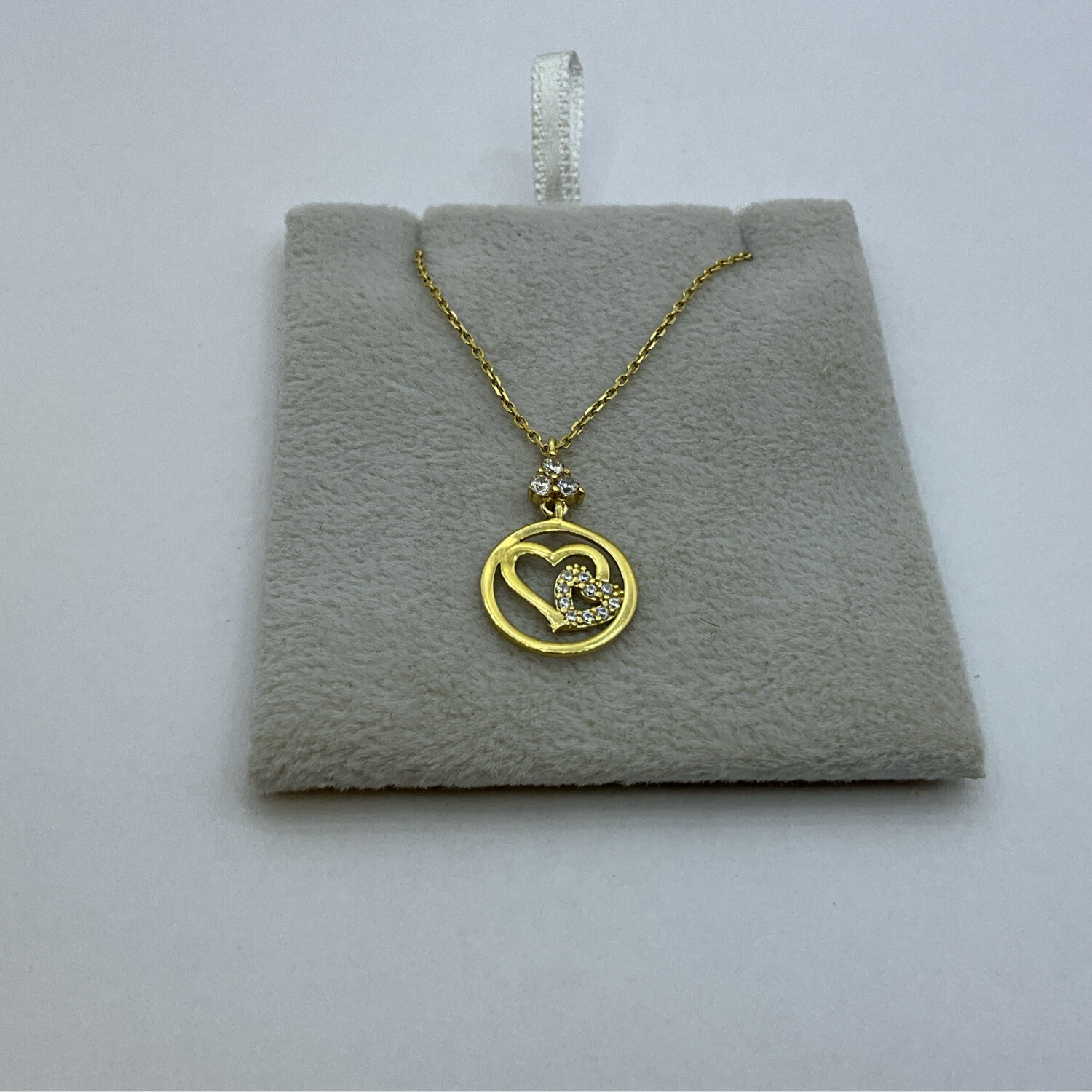 Kette mit Anhänger 18K GOLD Läng 44 cm 