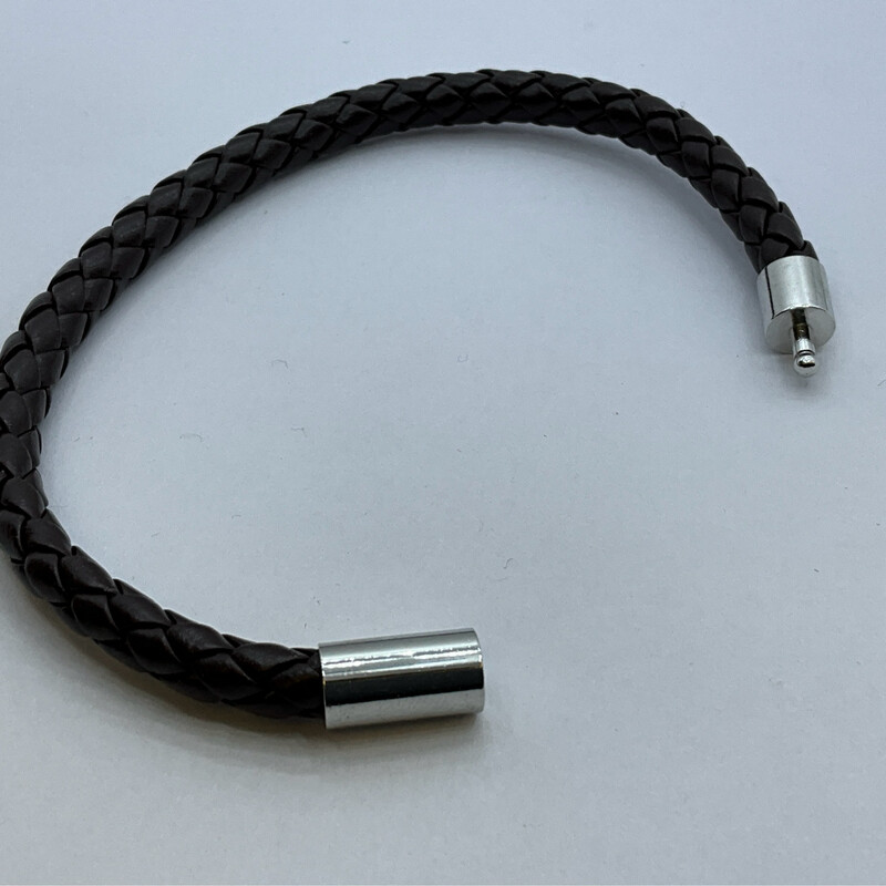 Armband läng 19 cm bereit 0.5 mm unisex Farbe Braun 