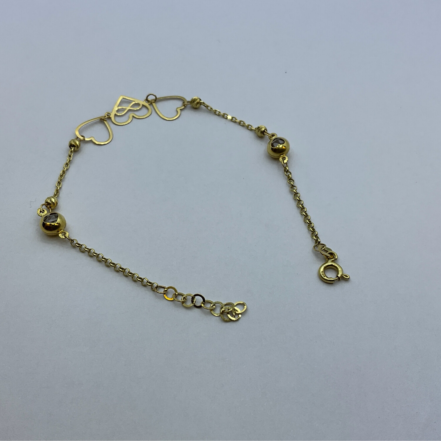 Armband für Damen 18K Gold mit Herz 