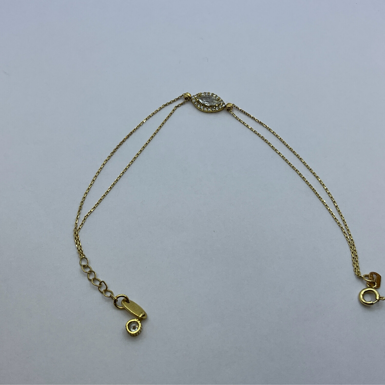 Armband für Damen 18K Gold  läng 19 cm 