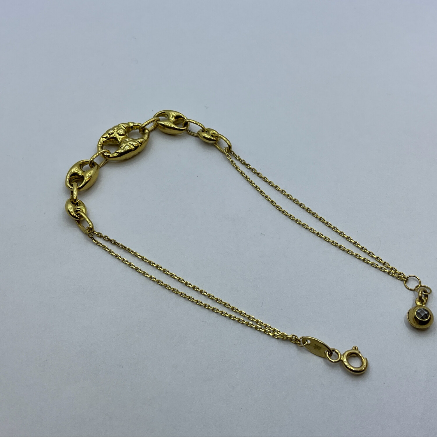 Armband für Damen 18K GOLD Läng 19.5 cm 