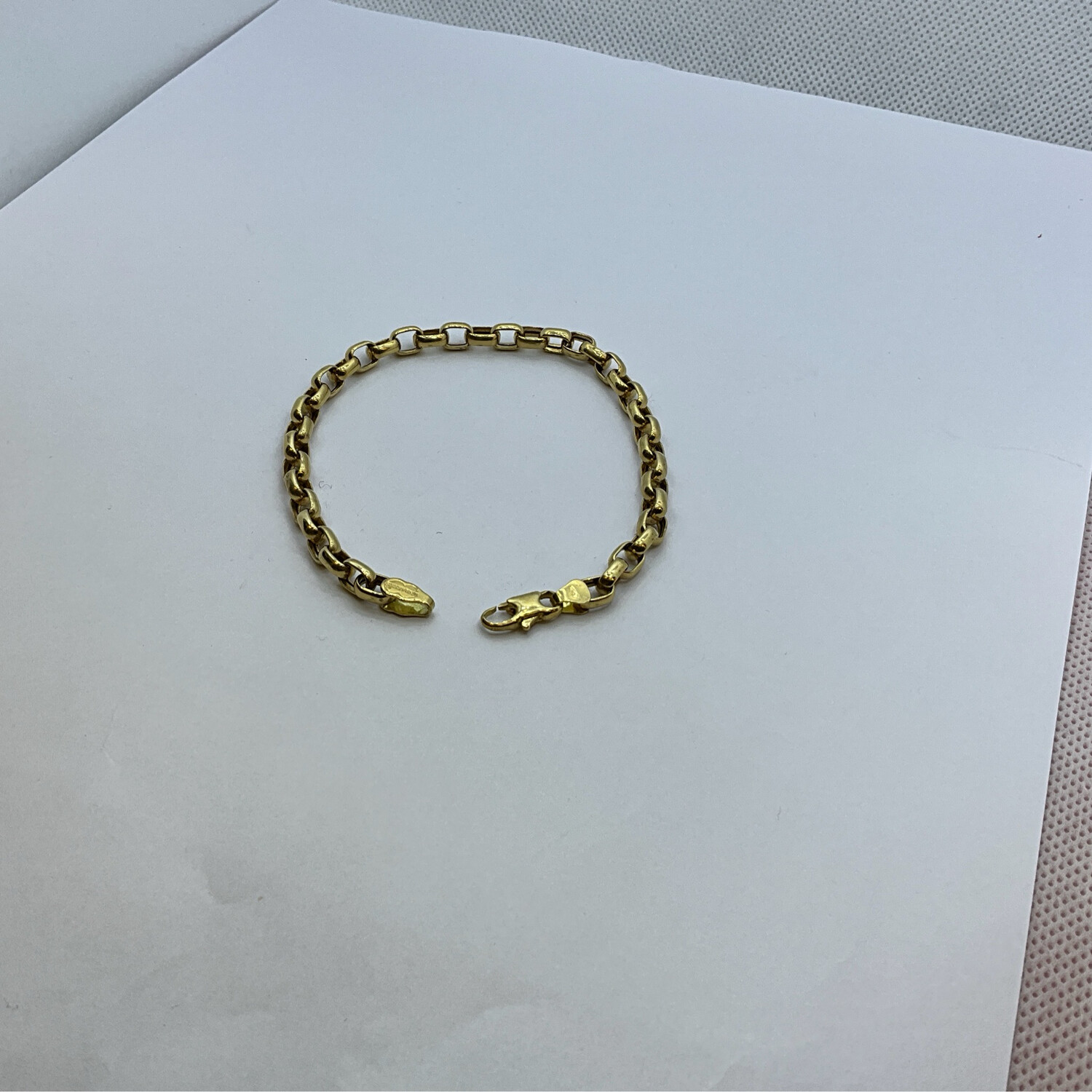 Armband Unisex 18K gelbgold läng 21 cm bereit 0.50 mm 