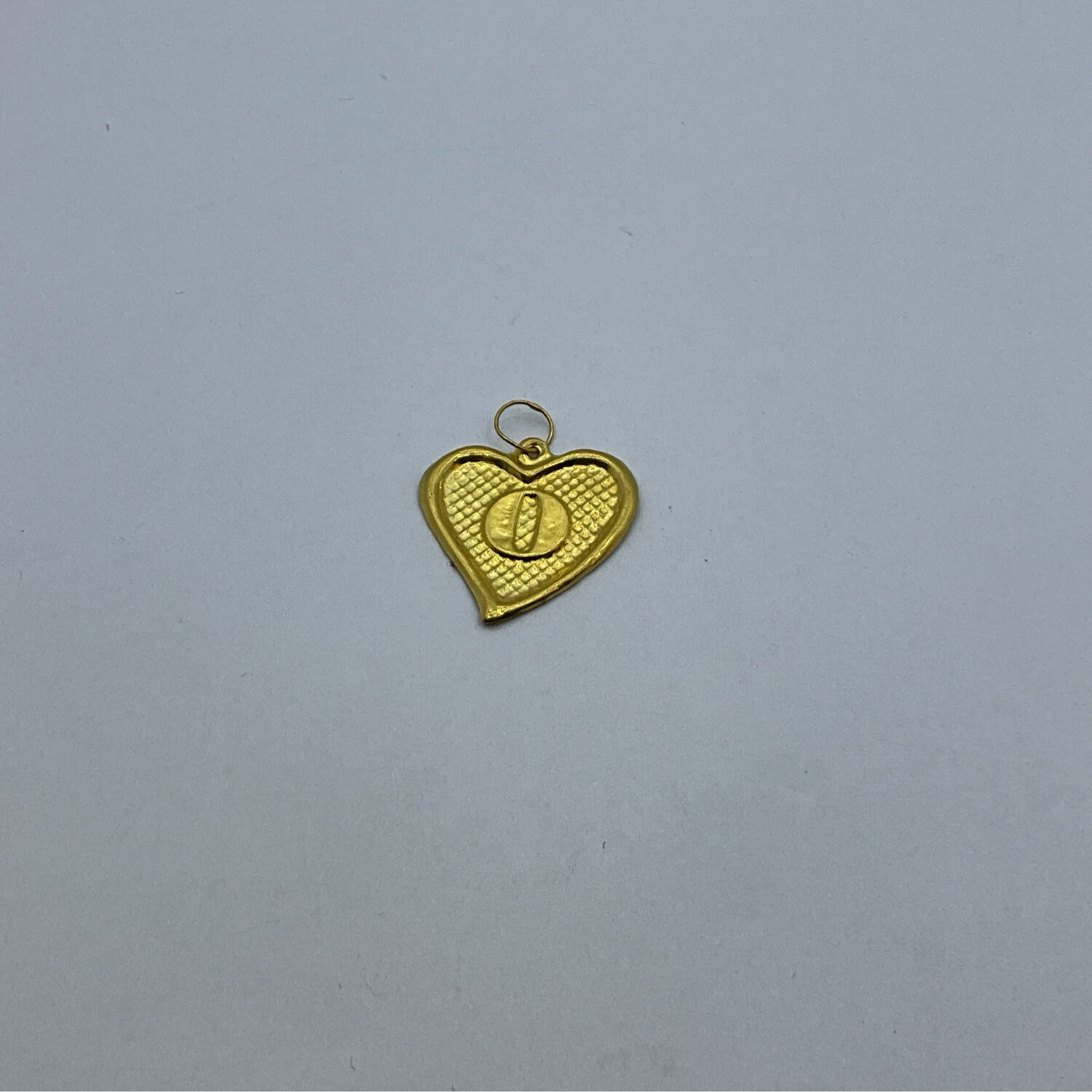 Gold-Anhänger Buchstabe 22K