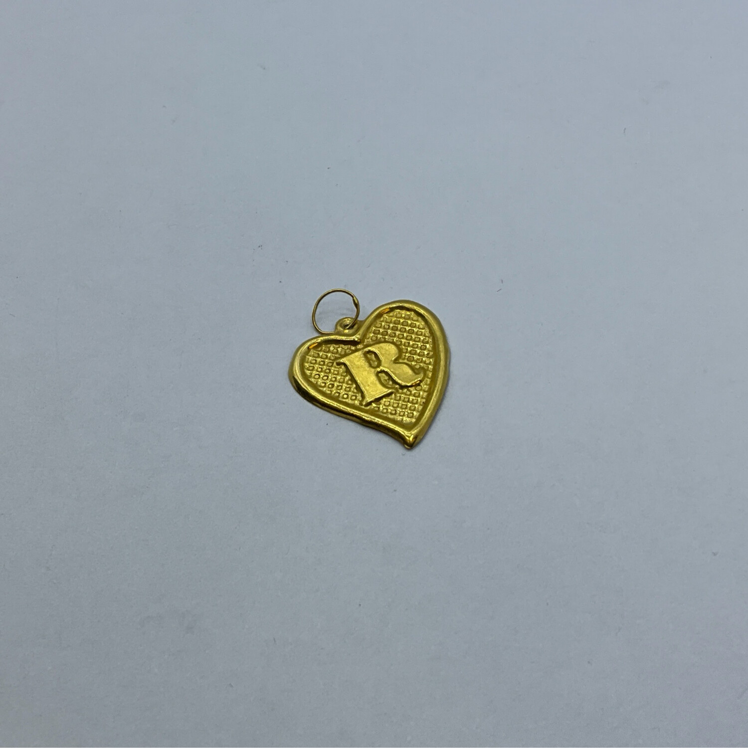 Gold-Anhänger Buchstabe 22K