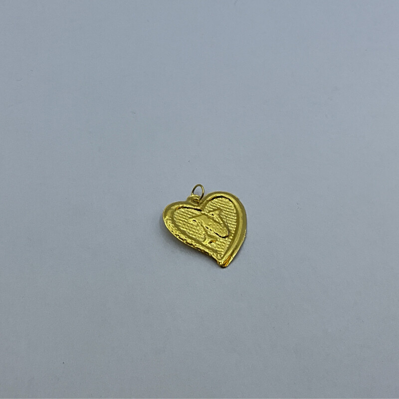 Gold-Anhänger Buchstabe 22K