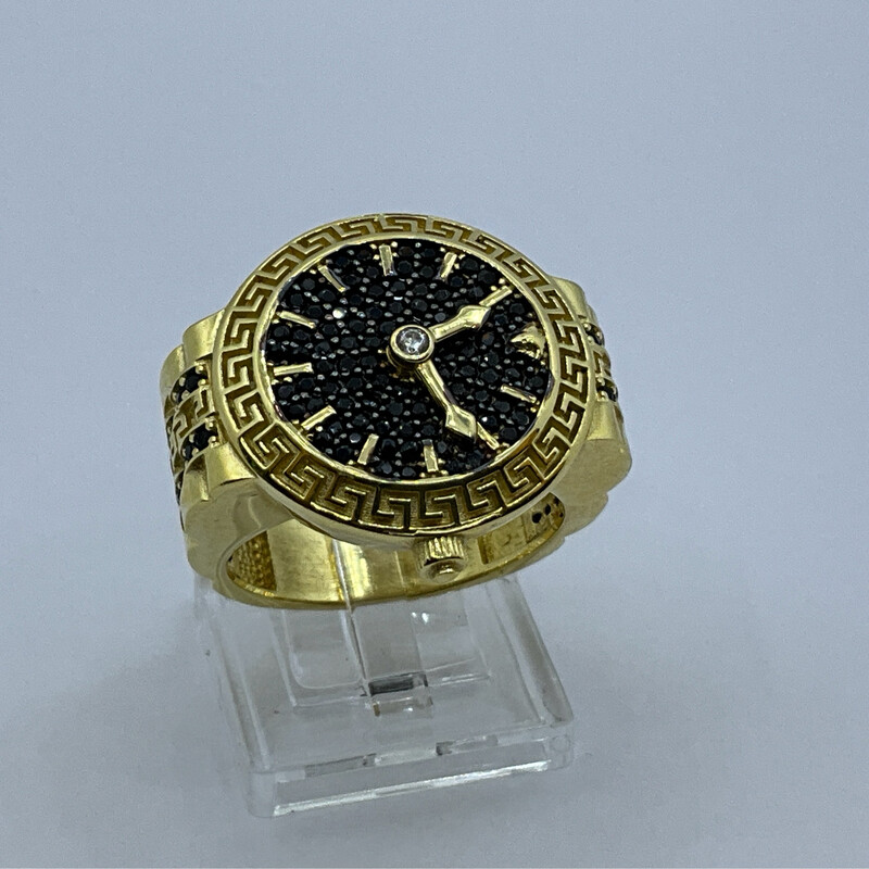 RiNG für HERREN SCHÖNE Gutes Design 18K Gold  Messung:  65-66-67-68