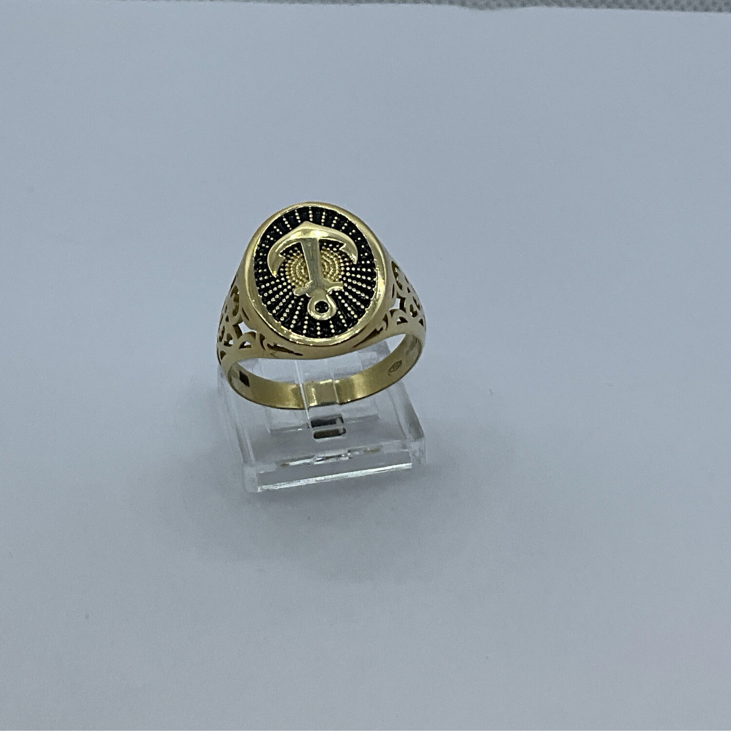 Ring für Herren 14K Ring große 67