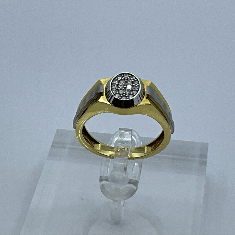 Ring für Herren 18K gelbgold Nr 59