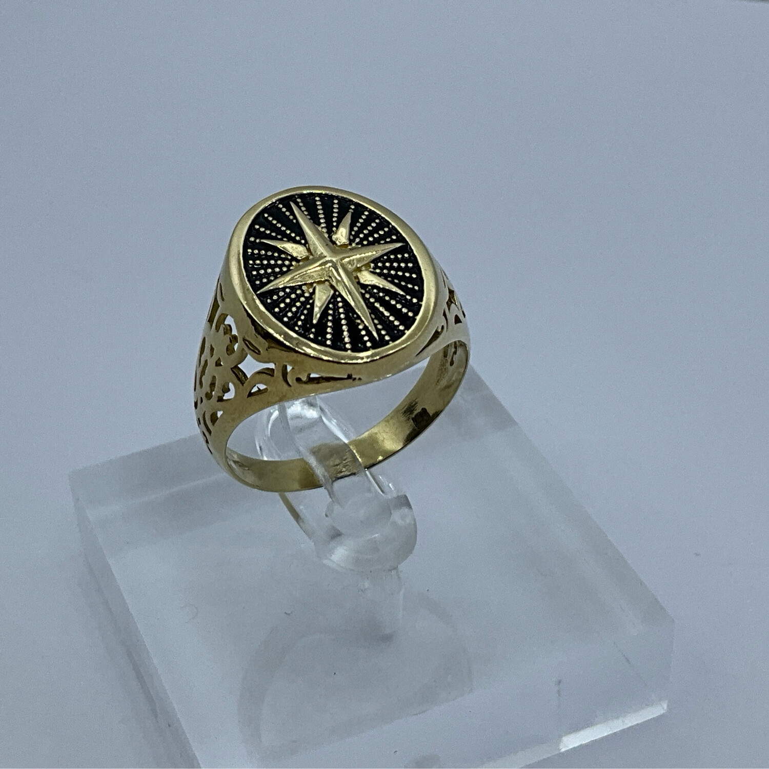 Rıng für Herren 14K GOLD NR 65.5 