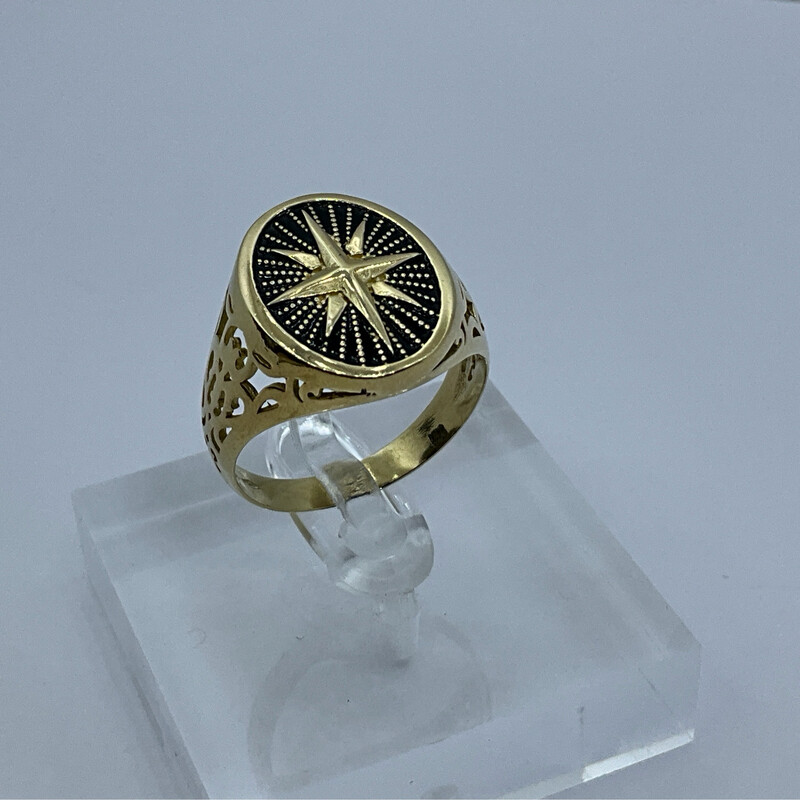 Rıng für Herren 14K GOLD NR 65.5 