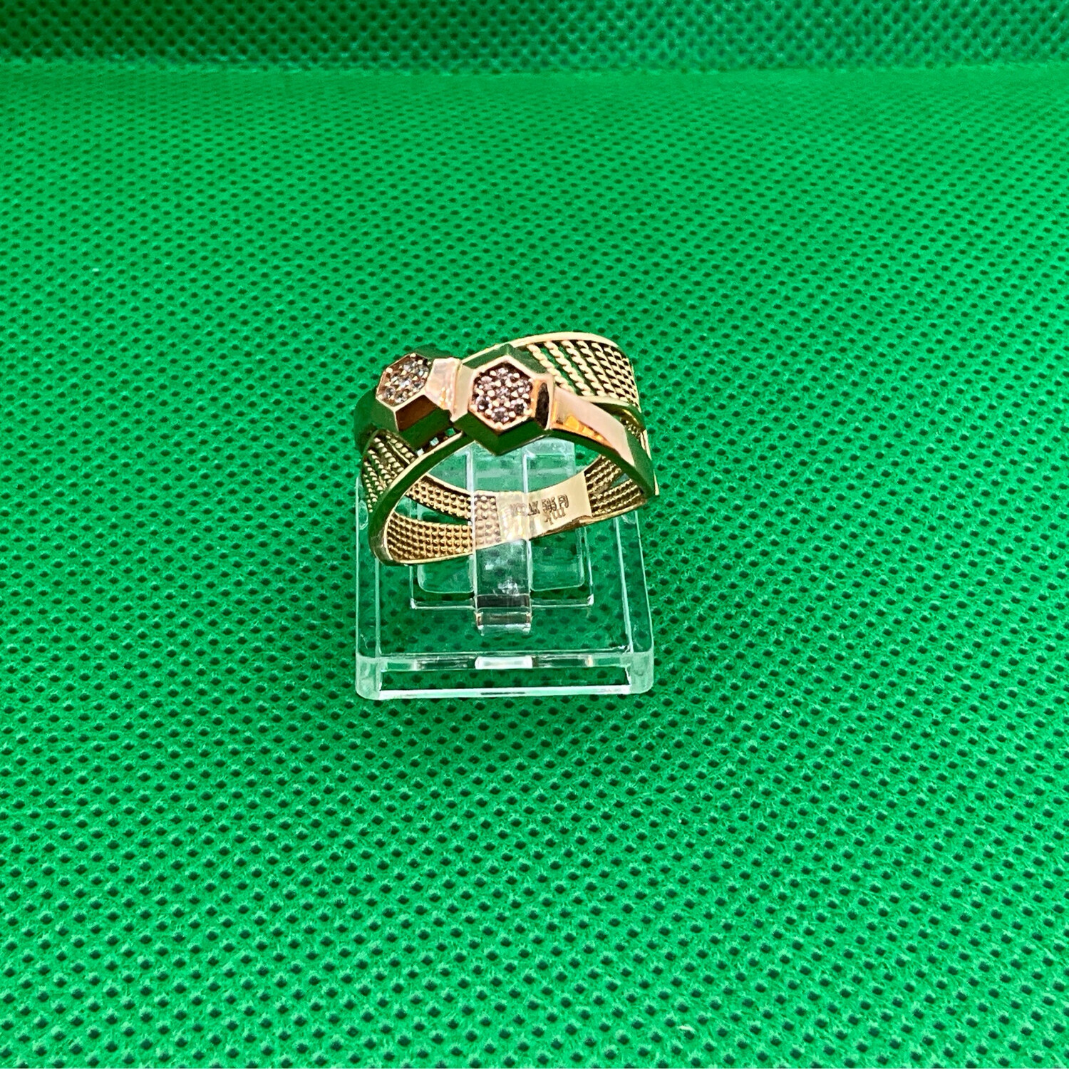 Ring 14K gold Nr 56