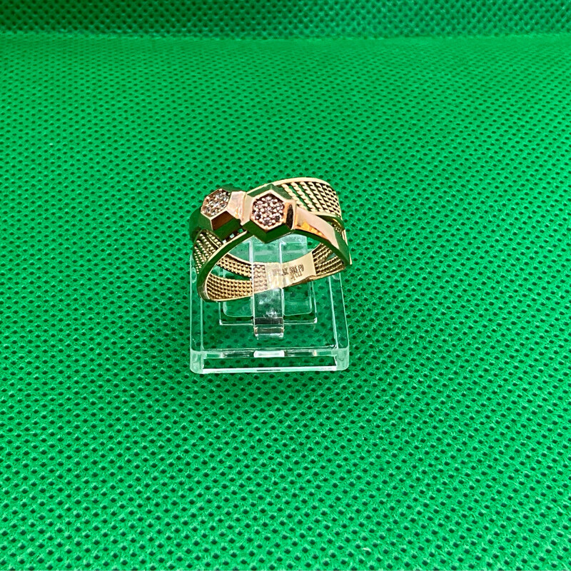 Ring 14K gold Nr 56