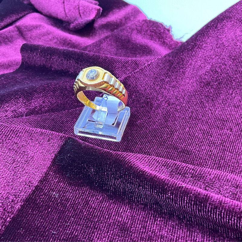 Ring für Herren 22K Gold Nr 64-64.5 