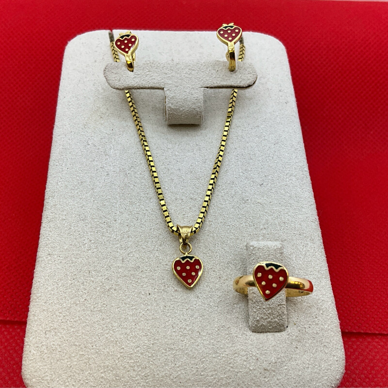 KDIS SET 18K Gold Ring 47-47.5 Kette  vennesia Modell Läng 40 cm 