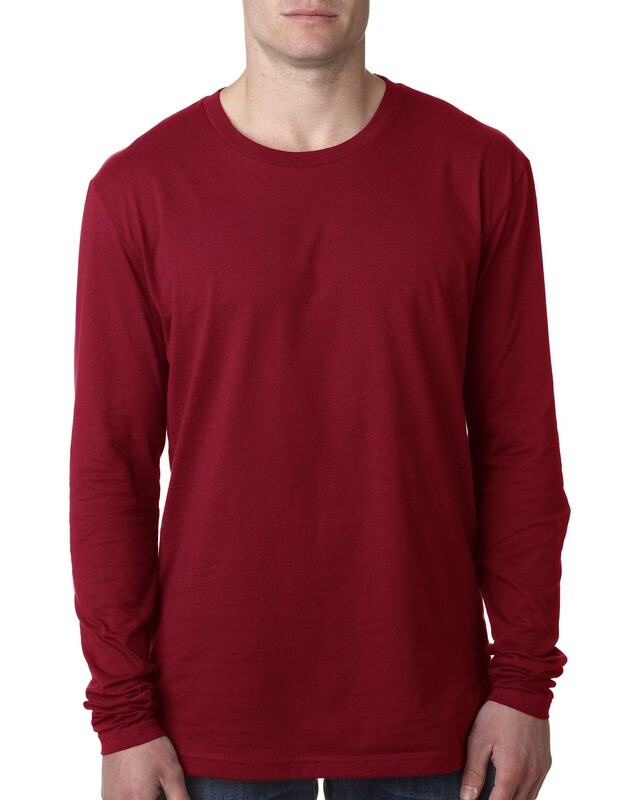 N3601
Next Level Men's Cotton Long-Sleeve Crew