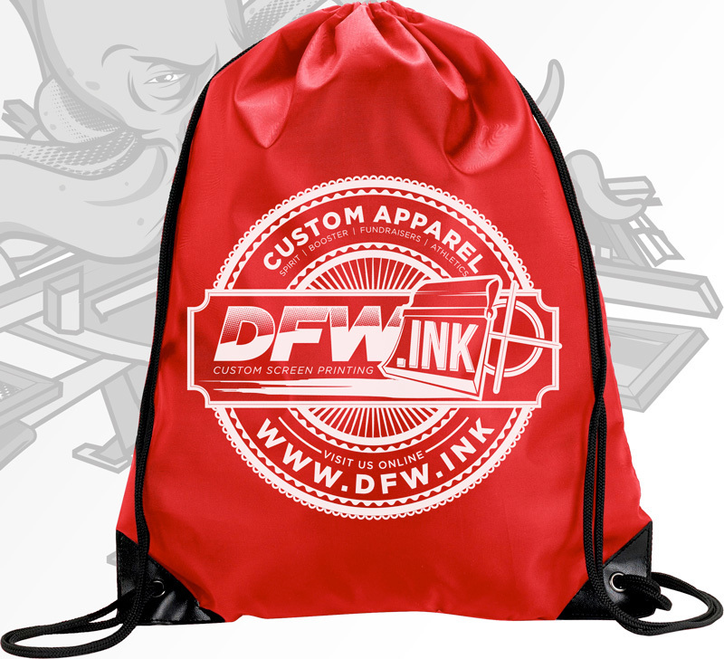 8886 UltraClub by Liberty Bags Value Drawstring Backpack