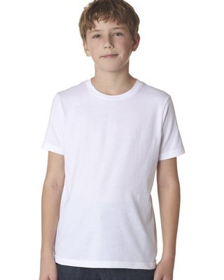 NL3310 - BOYS PREMIUM S/S CREW, TShirt Color: WHITE