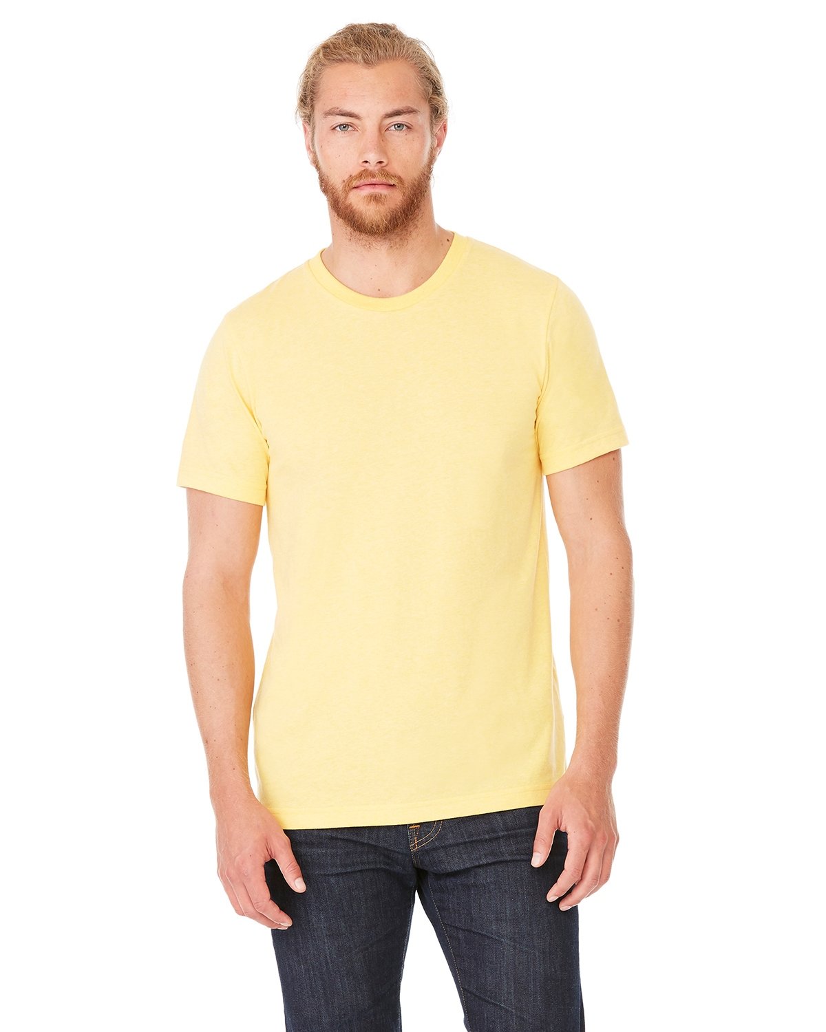 3413C Bella + Canvas Unisex Triblend Short-Sleeve T-Shirt, TShirt Color: YELLOW TRIBLEND