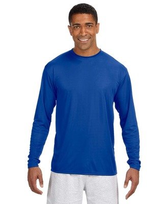 N3165 - A4 long sleeve drifit  100% polyester