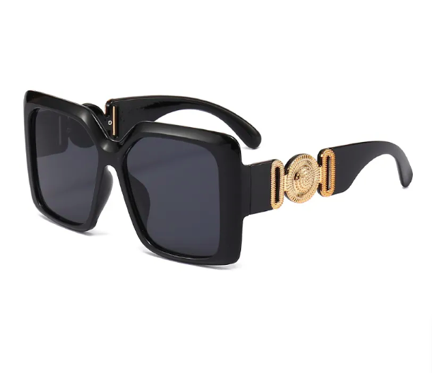 Gold Charm Sunglasses