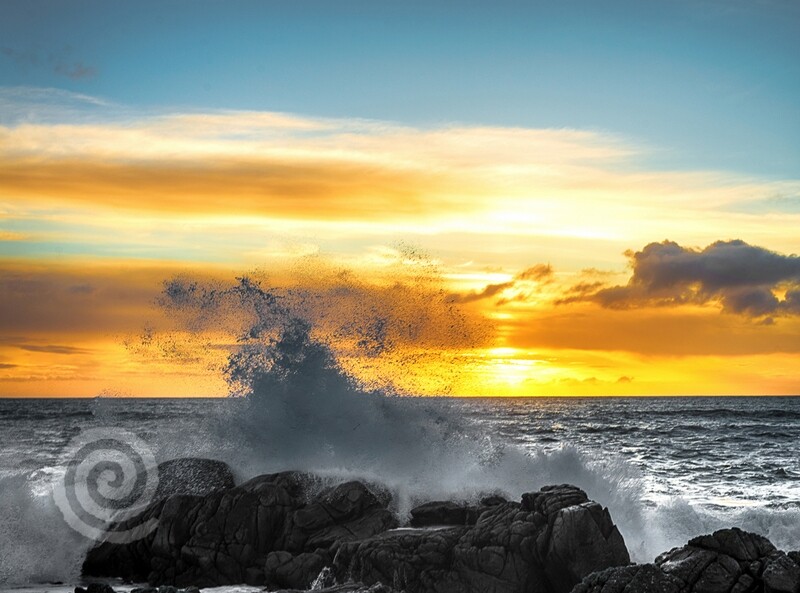Wave Break at Inishowen Head