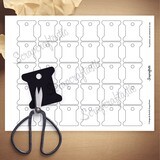 Spool SVG Printable Templates and Cut Files