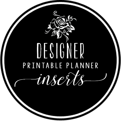 Designer Printable Planner Inserts