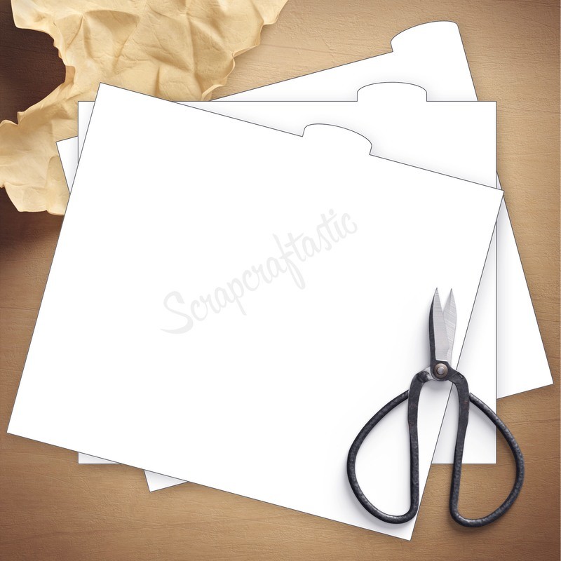 3 Tab Standard/Regular Size Traveler’s Notebook Cover Templates