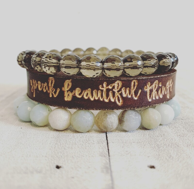 speak beautiful things