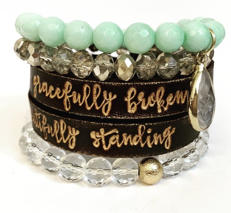 gracefully broken &amp; beautifully standing