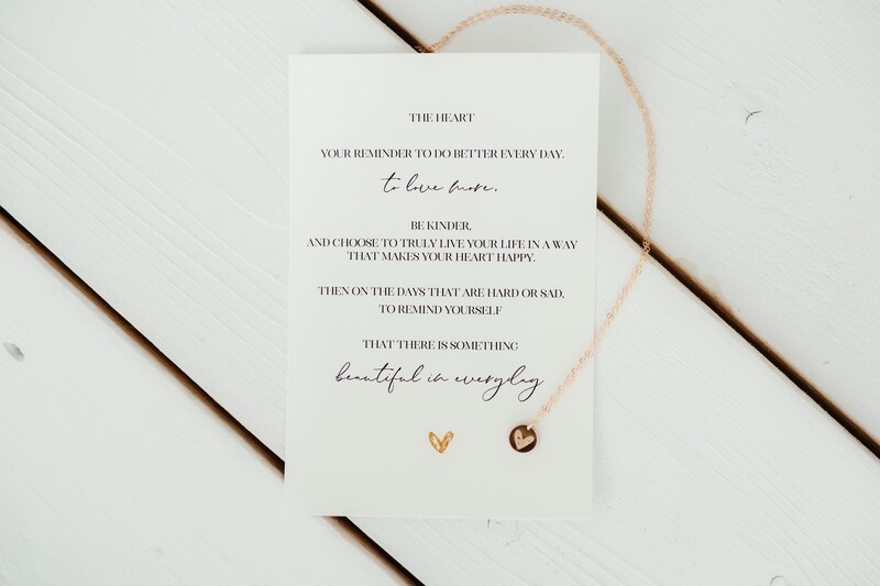 the S&amp;S Heart necklace