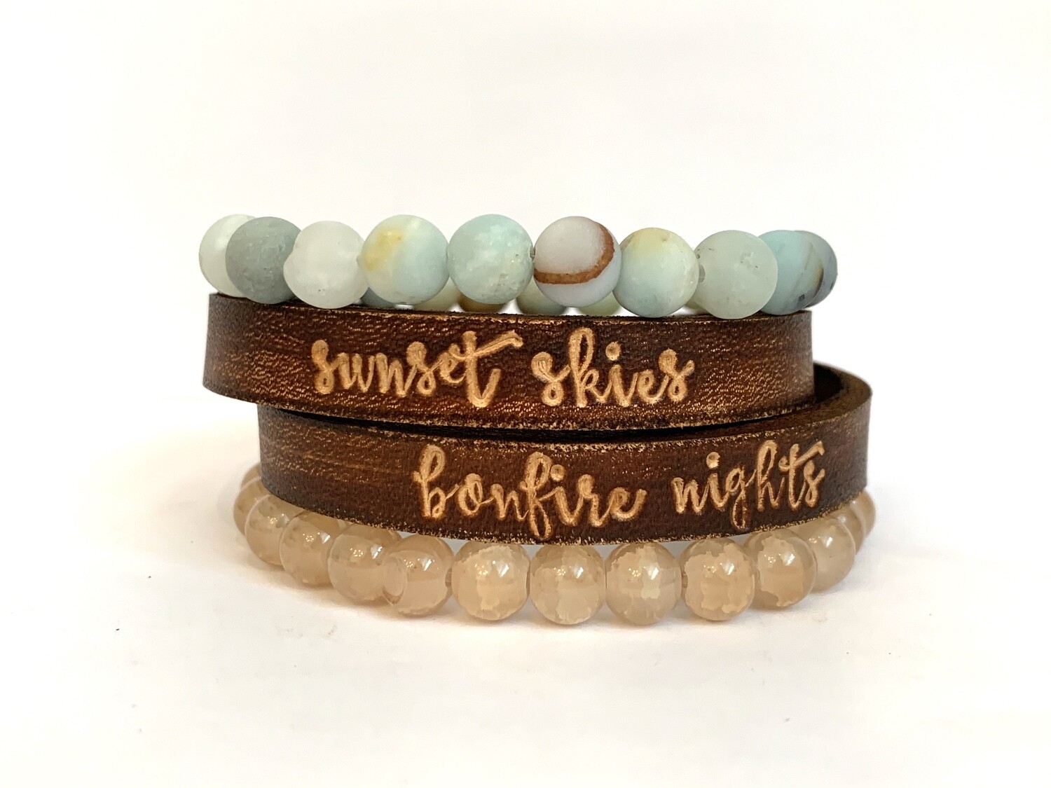 sunset skies, bonfire nights