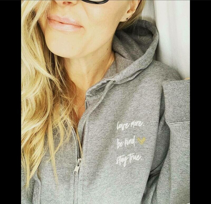 Grey Zip Hoody - SALE