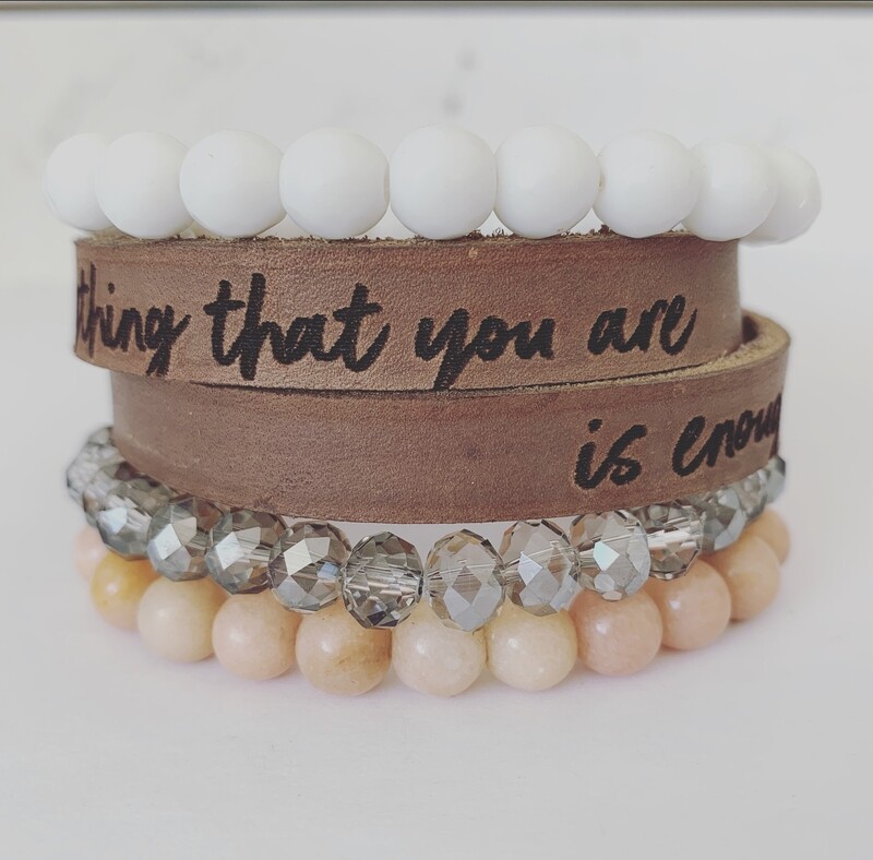 everything that you are, is enough
