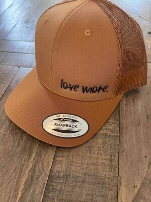 love more - carhartt color ball cap