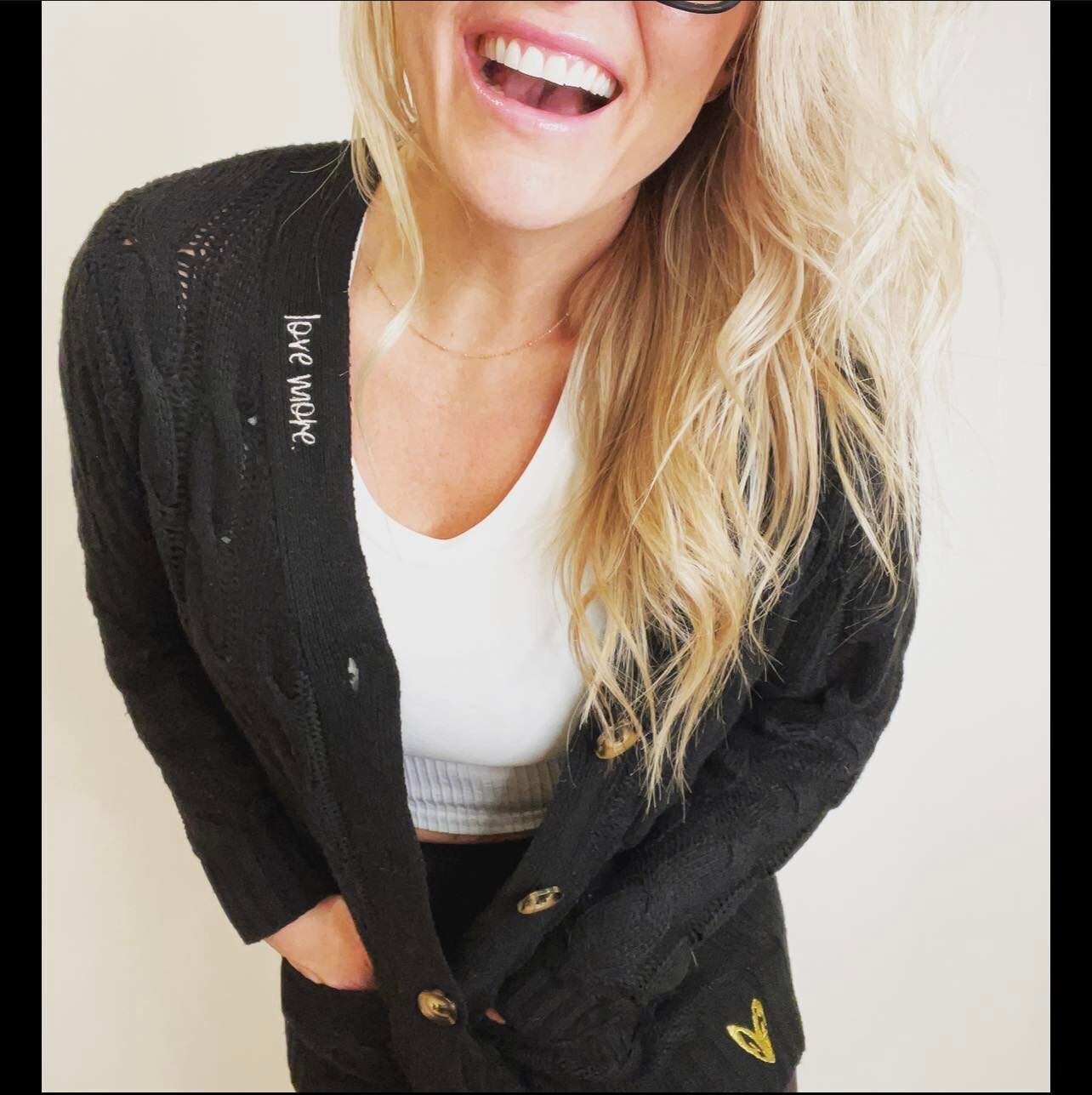 Black Cardigan - SALE