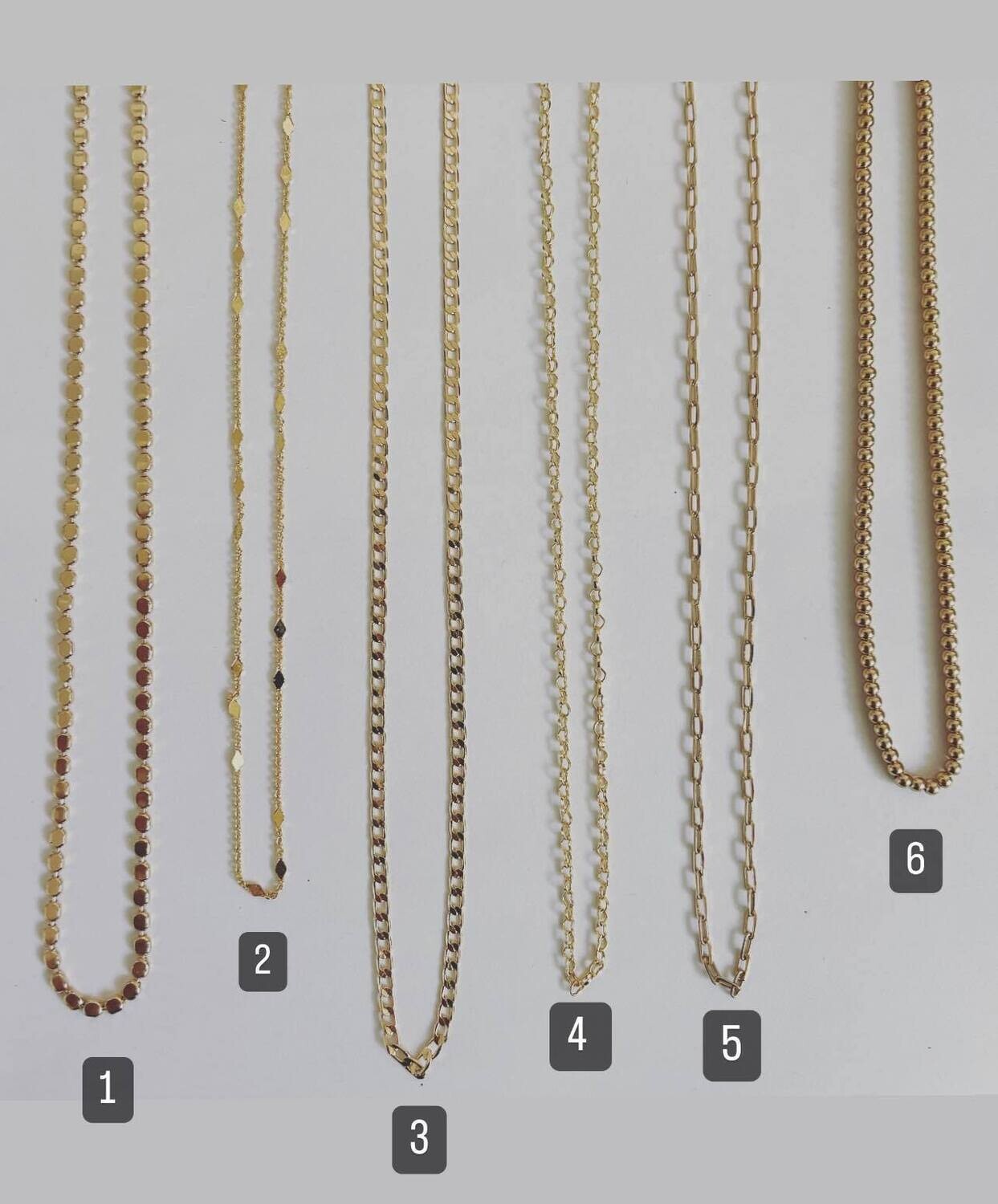 Summer Layering chains