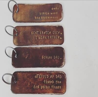 Fathers Day Key chains