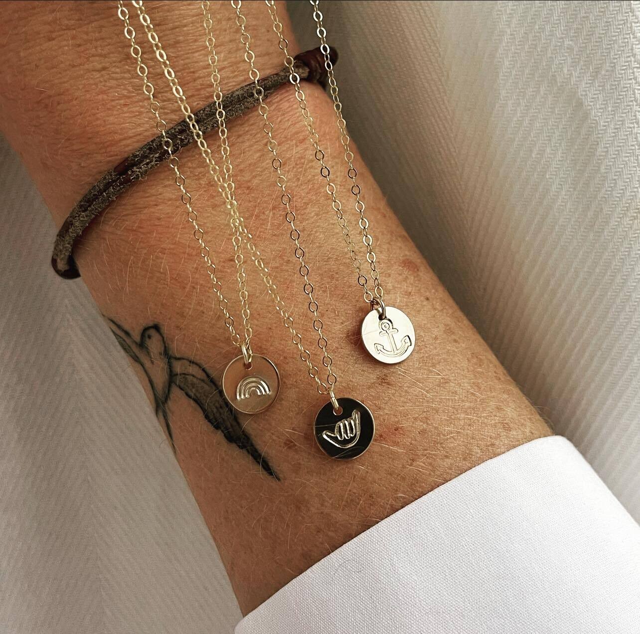 Dainty Circle necklaces