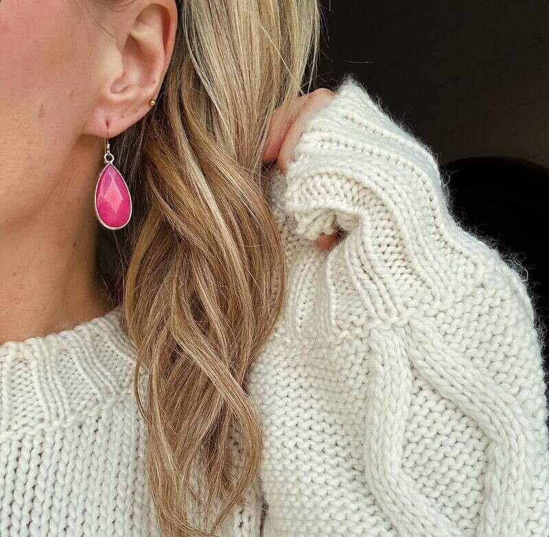 Drop earrings