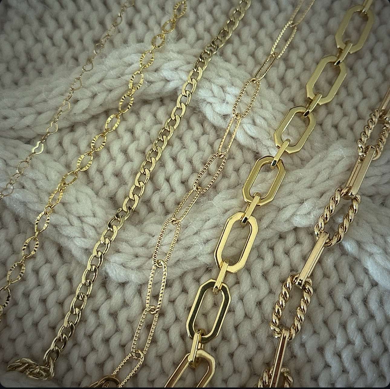Gold bracelets