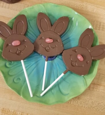 Chocolate Bunny Sucker