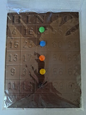 Chocolate Bingo Card