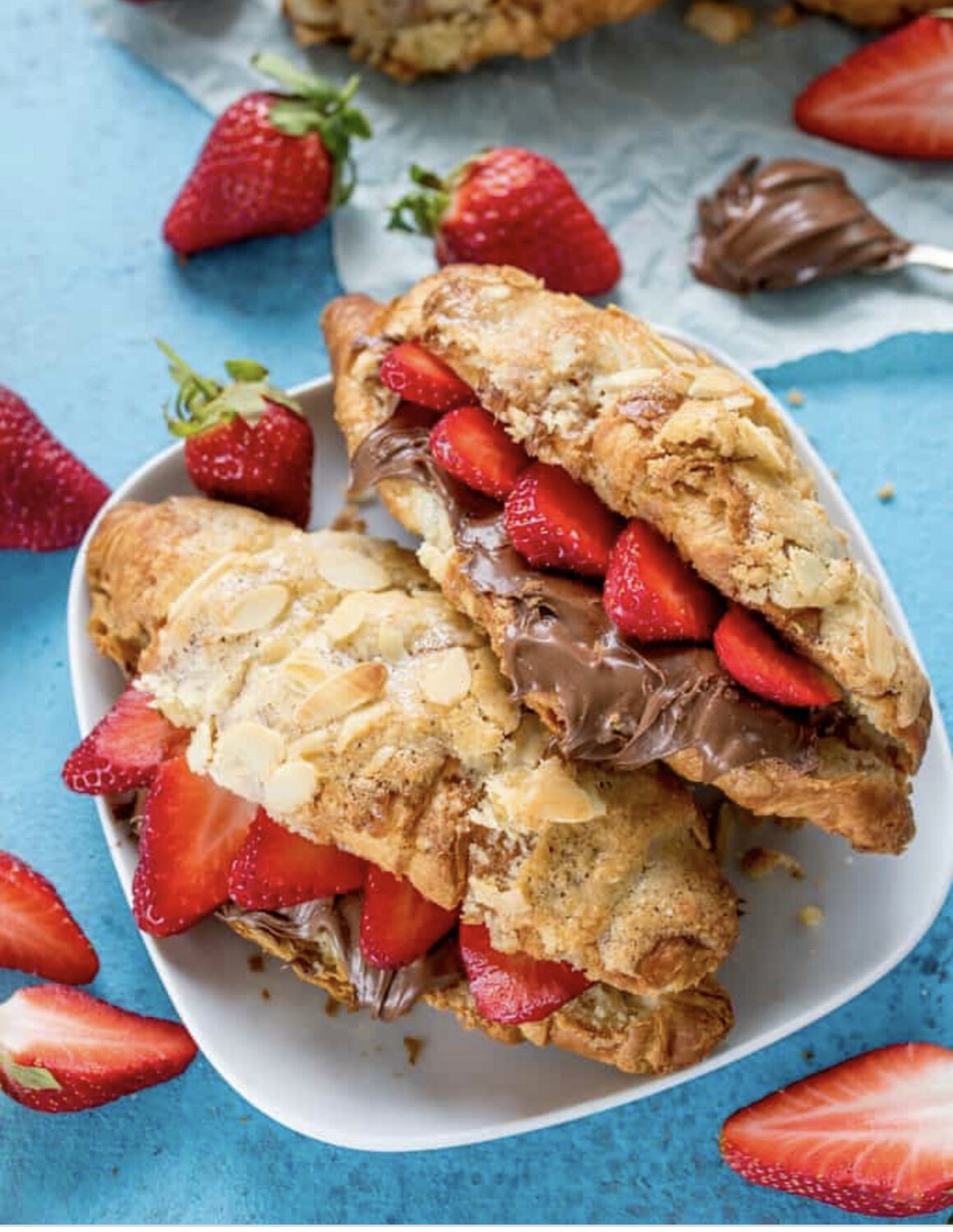 Strawberry Croissant