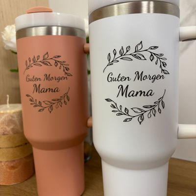 Duży kubek termiczny 1180 ml z grawerem – niezawodny termos w stylu Stanley, idealny na każdą okazję!