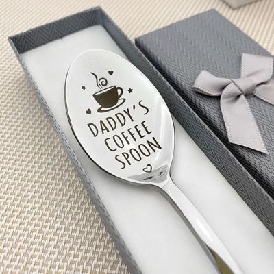 Spersonalizowana łyżeczka do kawky dla Tata– z grawerem