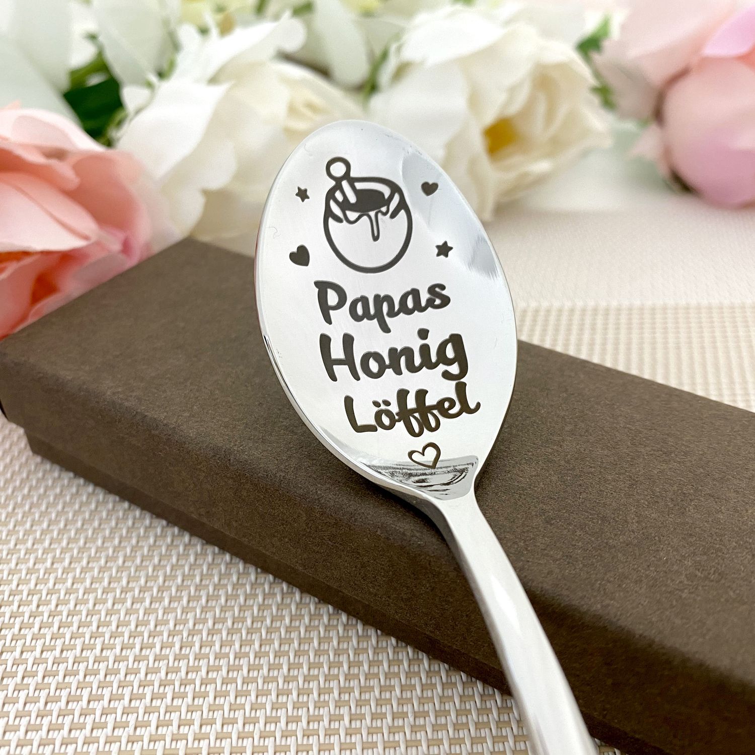 Personalizowana Łyżeczka grawerowana do Miodu